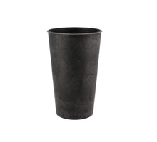 Vaas hoog grijs D17,5 H28cm