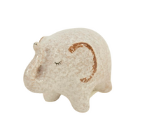 ELEPHANT DOLOMITE 11X7X7CM WHITE