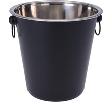 CHAMPAGNE COOLER BLACK MATT D22 H20 CM