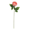 Enkele pioen spray Oud roze 63cm