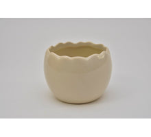 Halve Eidop Aardewerk Creme