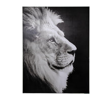 LION PRINTED ON CANVAS 100X130X4CM