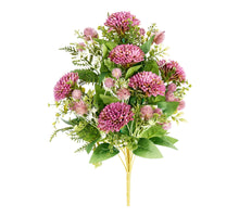 Bos pompons x12 lavender 46cm