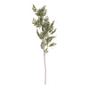 Flocked Euphorbia branch 100cm Green