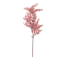 Euphorbia tak gevlokt 63cm Mauve