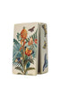 Opbergdoosje keramiek met jungle print 17,5x10x6cm