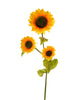 SUNFLOWER STEM X 3 H 120 CM ø 25 CM