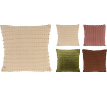 KUSSEN 45X45CM KATOEN 4 KLEUREN ASSORTIE