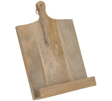 KOOKBOEKSTANDAARD HOUT 38X25X6CM