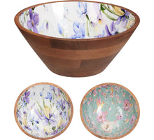 SCHAAL MANGOHOUT 25X25X10CM 2 ASSORTIE DESIGN