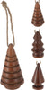 HANGDECO KERSTBOOM MANGOHOUT D4,5 H9,5CM BRUIN 3 ASSORTIE