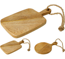 SNIJPLANK NATUREL 20x13CM MANGOHOUT 2 ASSORTIE