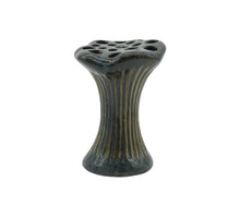 vase ceramic 'Loto' D10x13H green