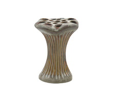 vase ceramic 'Loto' D12.6x18H green