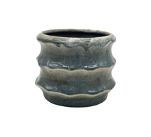 Pot ceramic 'Yves' D13x10.4H green