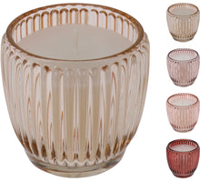 GEURKAARS IN GLAS RIBBEL D8 H7 CM 4 ASSORTIE KLEUR
