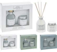 GEURSET DIFFUSER EN GEURKAARS ''BY NATURE''