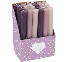 DINER KAARS 20CM 3 ASS KLEUREN ''LILA''