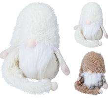 GNOME MET LANGE MUTS POLYESTER 16X11X116CM  2 ASSORTIE KLEUREN