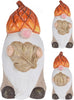 GNOME MET EIKELHOED TERRACOTTA 7,5X7X14CM 2 ASSORTIE