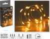 LED INDOOR GOUDDRAAD 20L/95CM LED EXTRA WARM WIT - WERKT OP 2XAA