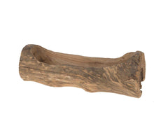 Klomp teak hout naturel 36x14x10cm