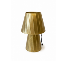 Table lamp metal 26x26x38cm Gold