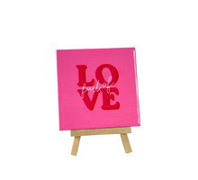 Tegeltje - Full of love - 11x11cm