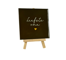 Tegeltje - Liefste oma - 11x11cm
