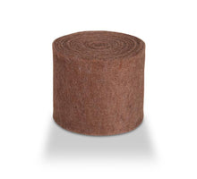 Wool felt vilt unicolor 7,5 cm Bruin 5MTR