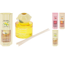 DIFFUSER 100ML D7 H7,5CM 3 ASSORTIE GEUREN 23X9X9CM