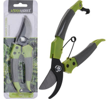 GREY/GREEN PRUNING SHEARS 18.5CM 120GRAM