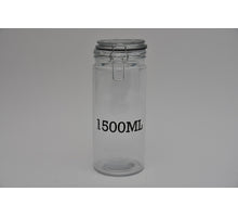 Voorraadpot glas 1500 ml