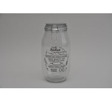Voorraadpot glas12 x 12 x 24 cm
