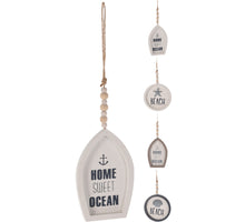 HANGING DECORATION BEACH 10CM 4 ASSORTION