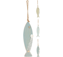 HANGING DECOR FISH 32CM 3 ASSORTED COLORS