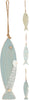 HANGING DECOR FISH 32CM 3 ASSORTED COLORS