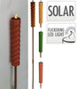 Solar Torch Swirl 3D Fuse on Plug 4x97cm 3 Assorted in Display