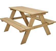 PICKNICK TAFEL KINDEREN 89x79x50 cm