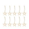 Bundle star poplar wood 10x0.8x10cm 10pc FSC 100% Natural