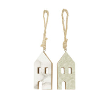 Hanger house mdf 5.2x2.1x11cm 2 Mixed grey FSC 100%