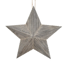 Star fir wood with hanger 45.5x6.5x44cm FSC 100% Grey-wash