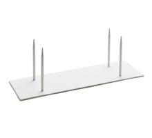 Stand white 40x13x13 cm 4 pins