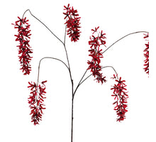Lilium Hanging Spray 105cm Burgundy