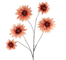 Dahlia Spray 111cm Peach