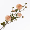 Dahlia Spray x4 flw 5 Bud Pink Light 113cm