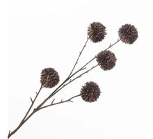 Pom Pom Spray Purple 100cm