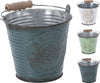 ZINKEN PLANTENEMMER RIBBEL MET HENGSEL D11 H10CM 3 ASSORTIE