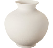 VAAS ''CROCK'' METAAL OFF WHITE D22,5 H23CM