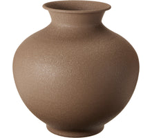 VAAS ''CROCK'' METAAL BRUIN D22,5 H23CM
